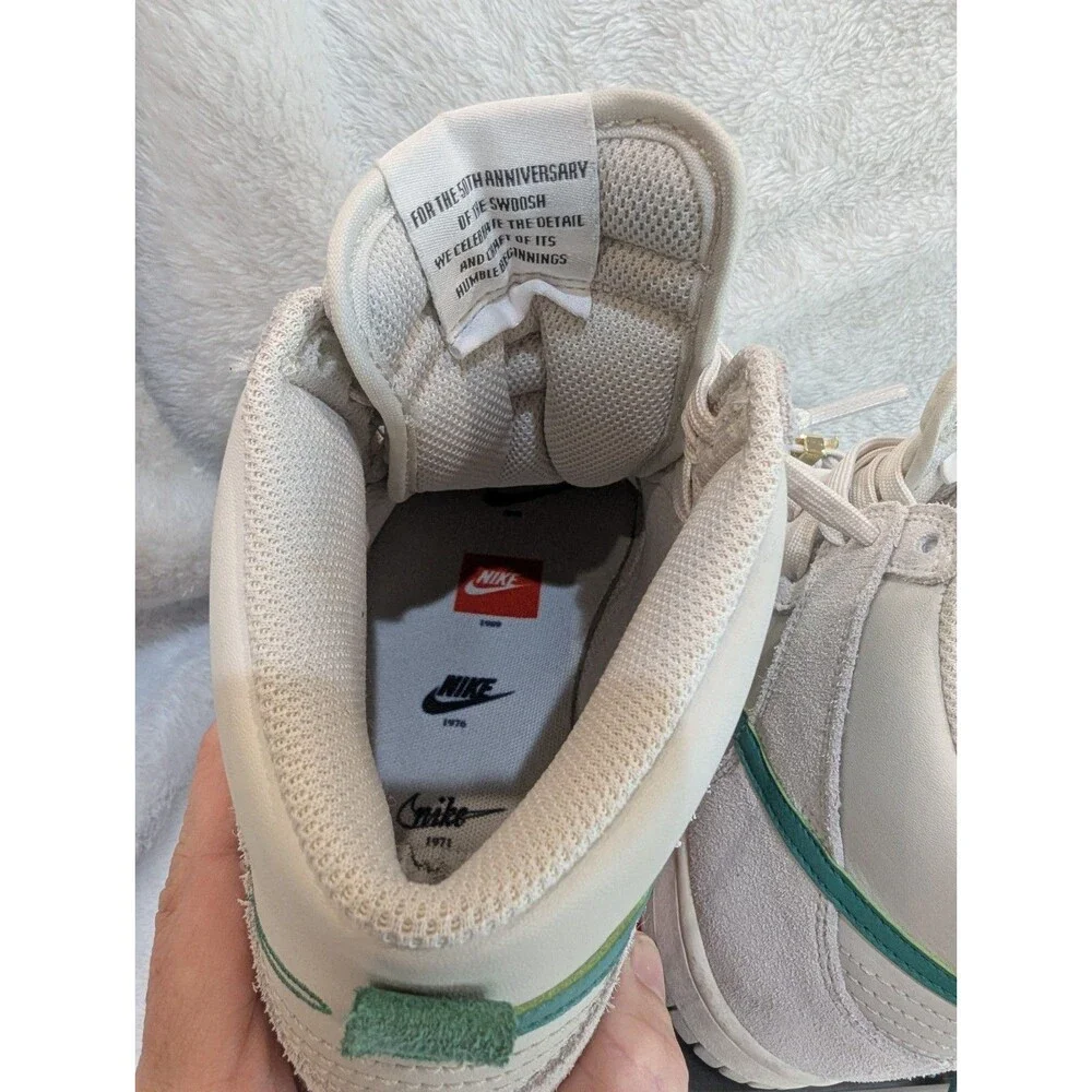 Nike Dunk High “First Use Sail” (GS Size 5Y) DD0733-001- Authenticated